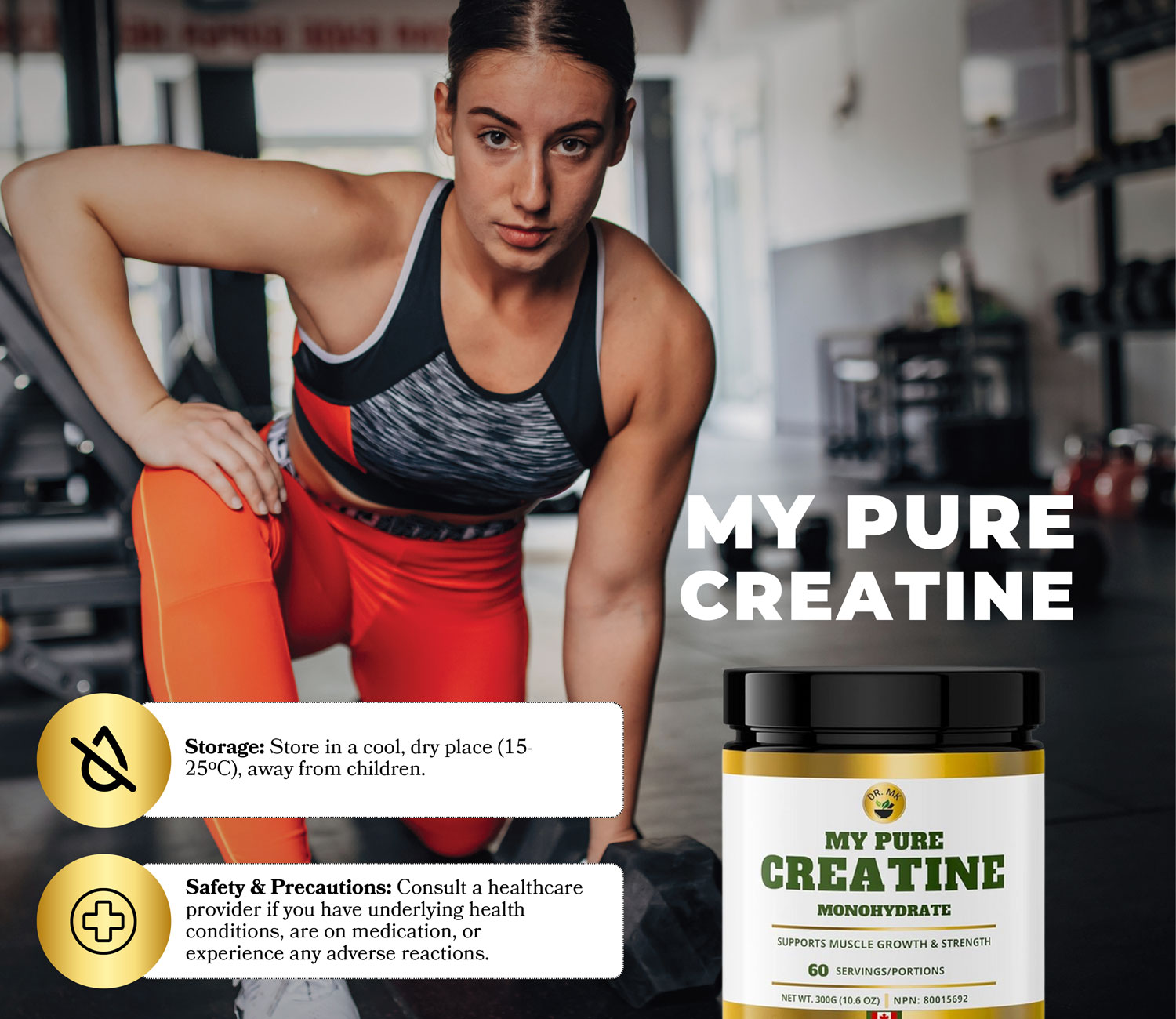 My Pure Creatine Monohydrate | 2 Jar - Image 3